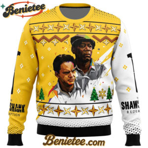 Red & Andy The Shawshank Redemption Ugly Christmas Sweater