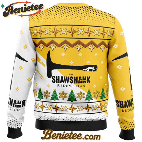 Red & Andy The Shawshank Redemption Ugly Christmas Sweater