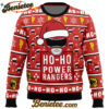 Red Ranger Ho-Ho Power Rangers Ugly Christmas Sweater