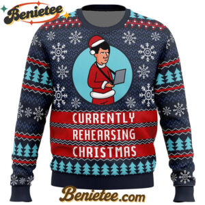 Rehearsing Christmas Ugly Christmas Sweater