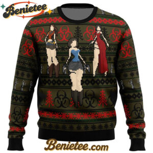 Resident Evil Ugly Christmas Sweater