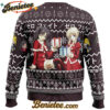 Rin and Saber Santa Fate Zero Ugly Christmas Sweater