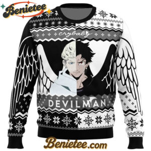 Rival Devilman Crybaby Ugly Christmas Sweaters