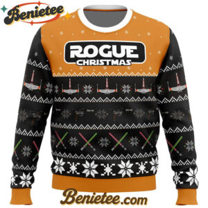 Rogue Christmas Star Wars Ugly Christmas Sweater
