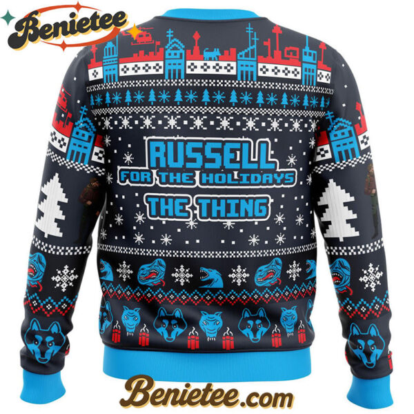 Russell for the Holidays The Thing Ugly Christmas Sweater