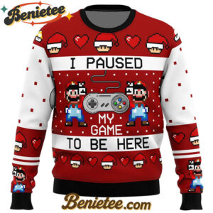 SNES Ugly Christmas Sweater
