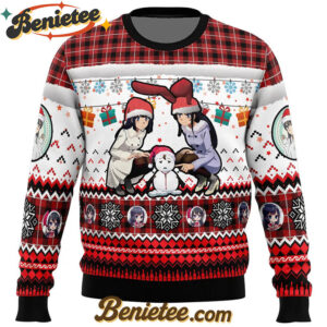 Sad Snowman Rascal Does Not Dream of Bunny Girl Senpai Ugly Christmas Sweater