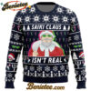 Saiki Claus Isn't Real The Disastrous Life of Saiki K Ugly Christmas Sweater