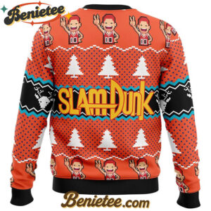 Sakuragi Hanamichi Slam Dunk Ugly Christmas Sweater