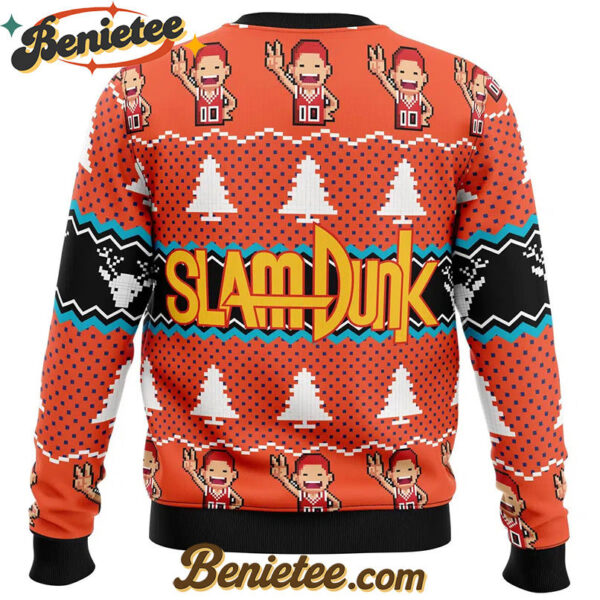 Sakuragi Hanamichi Slam Dunk Ugly Christmas Sweater