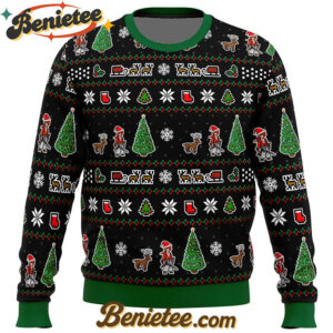 Samurai X Christmas Tree Ugly Christmas Sweater