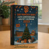 San Francisco Giants Advent Calendar, Christmas Countdown Advent Calendar Gift Box with 24 Acrylic Ornaments