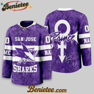 San Jose Sharks - Premium NHL Prince Hockey Jersey