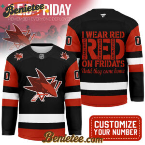 San Jose Sharks - Premium NHL Red Friday Hockey Jersey