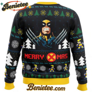 Santa Claws Wolverine Marvel Ugly Christmas Sweater
