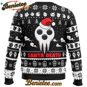 Santa Death Soul Eater Ugly Christmas Sweater