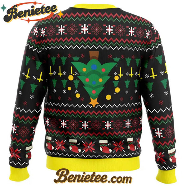 Santa Emeritus Papa Emeritus Ugly Christmas Sweater