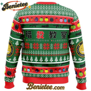 Santa Koro-Sensei Assassination Classroom Ugly Christmas Sweater