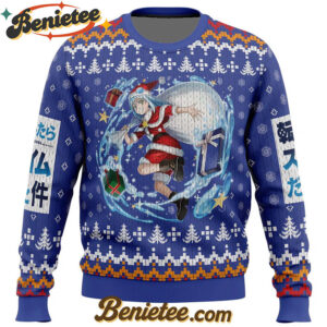 Santa Rimuru That time I got reincarnated as a slime Christmas Sweater