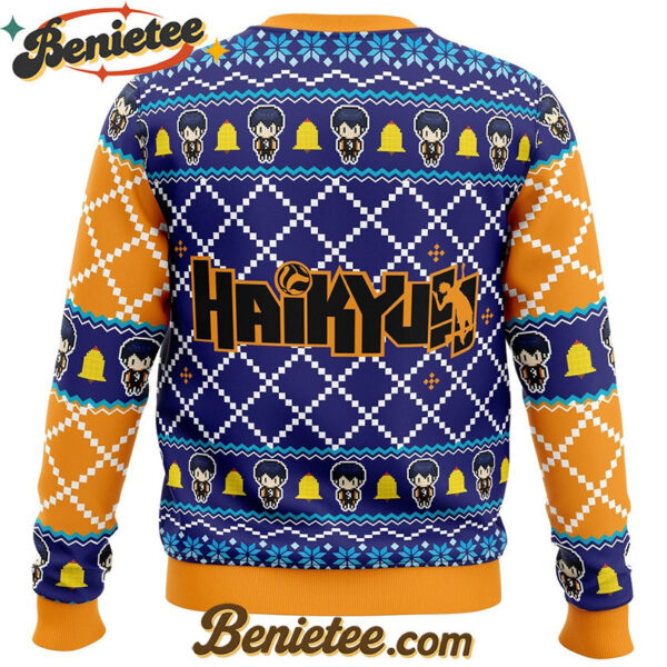 Santa Tobio Haikyuu Ugly Christmas Sweater