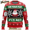 Santa Your Mom Ugly Christmas Sweater