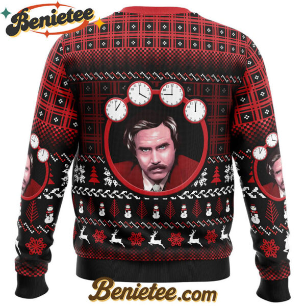 Say Whhhhaaat Anchorman Ugly Christmas Sweater