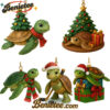 Sea Turtle Advent Calendar, Christmas Countdown Advent Calendar Gift Box with 24 Acrylic Ornaments