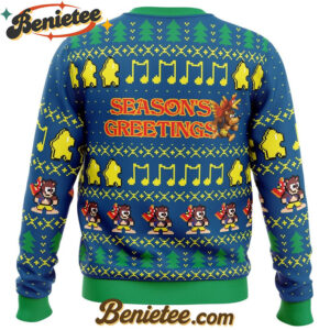 Season's Greetings Banjo-Kazooie Ugly Christmas Sweater