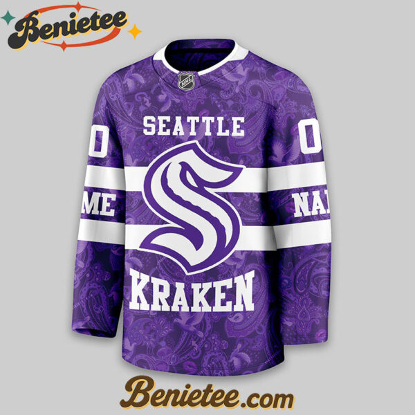 Seattle Kraken - Premium NHL Prince Hockey Jersey
