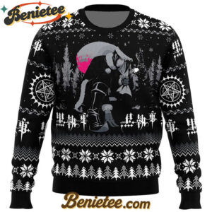 Sebastian Black Black Butler Ugly Christmas Sweater