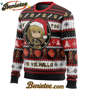See You in Valhalla Vinland Saga Christmas Sweater