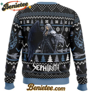 Sephiroth Final Fantasy Ugly Christmas Sweater
