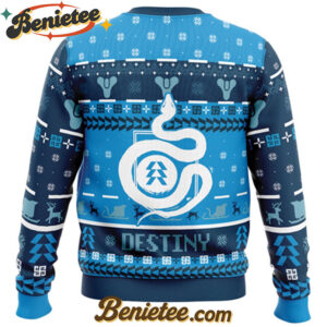 Serpent Emblem Destiny Hunter Ugly Christmas Sweater