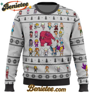 Seven Deadly Sins Sprites Ugly Christmas Sweater
