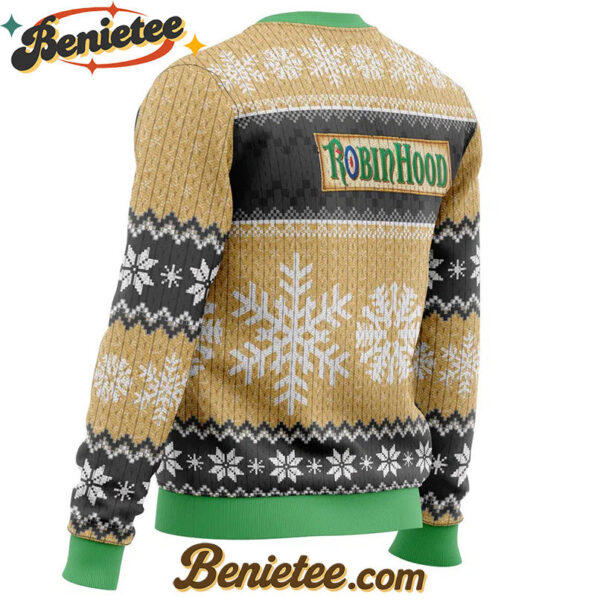 Share Your Blessings Robin Hood Ugly Christmas Sweater