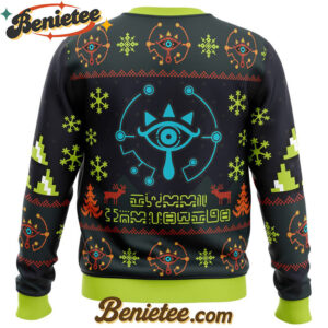 Sheikah Zelda Ugly Christmas Sweater