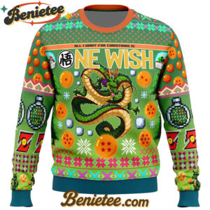 Shenron Dragon Ball Z Ugly Christmas Sweater