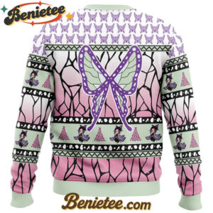 Shinobu Kocho Demon Slayer Ugly Christmas Sweater