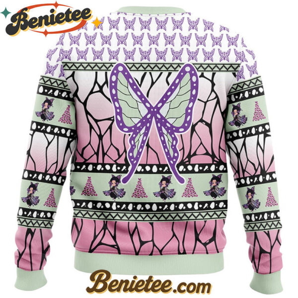 Shinobu Kocho Demon Slayer Ugly Christmas Sweater