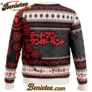 Shiro Blood Bending Deadman Wonderland Ugly Christmas Sweater