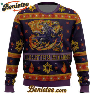 Shishio Makoto Monster Strike Rurouni Kenshin Samurai X Ugly Christmas Sweater