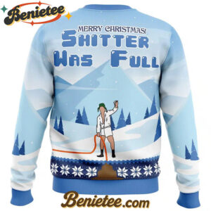 Shitter was Full National Lampoon's Christmas Vacation Ugly Christmas Sweater