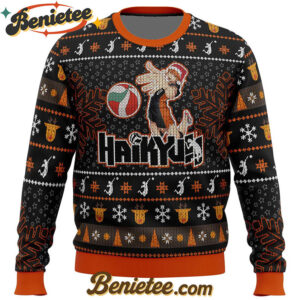 Shōyō Hinata Haikyuu Ugly Christmas Sweater