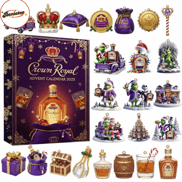 Crown Royal Advent Calendar 2025 24 Mini Whisky Gifts For Christmas