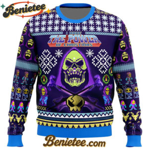 Skeletor Masters of the Universe Ugly Christmas Sweater