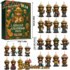 Smokey Bear Advent Calendar 2025, Christmas Countdown Advent Calendar Gift Box with 24 Acrylic Ornaments