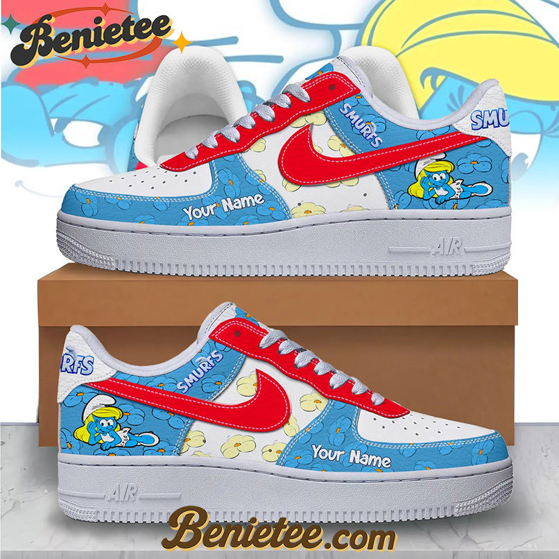 Smurfs Air Low-Top Sneakers Shoes For Men And Women
