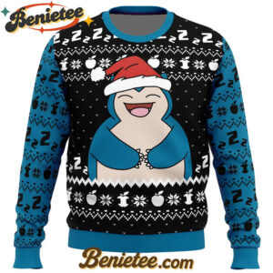 Snorlax Holiday Pokemon Ugly Christmas Sweater