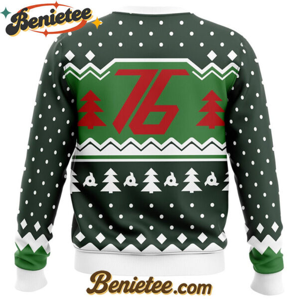 Soldier 76 Ugly Sweater Skin Overwatch Ugly Christmas Sweater