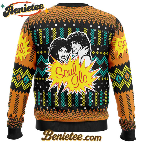 Soul Glo Coming To America Ugly Christmas Sweater